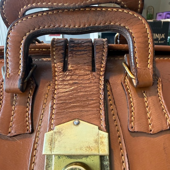 Lawyer’s brown Leather Men's Bag - Picture 3 of 15